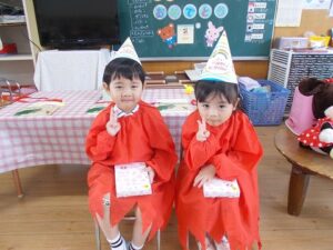 4月生まれのおともだちのお誕生会がありました！