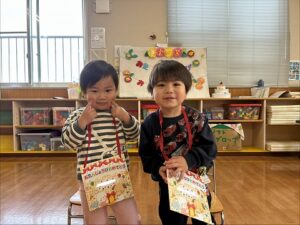 3月生まれのお友だちのお誕生日会がありました！