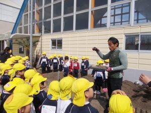 じゃがいもを植えました！