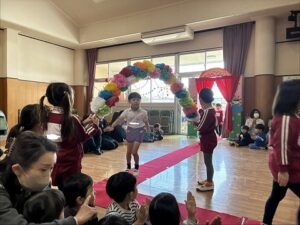 年長さんとのお別れ会をしました！